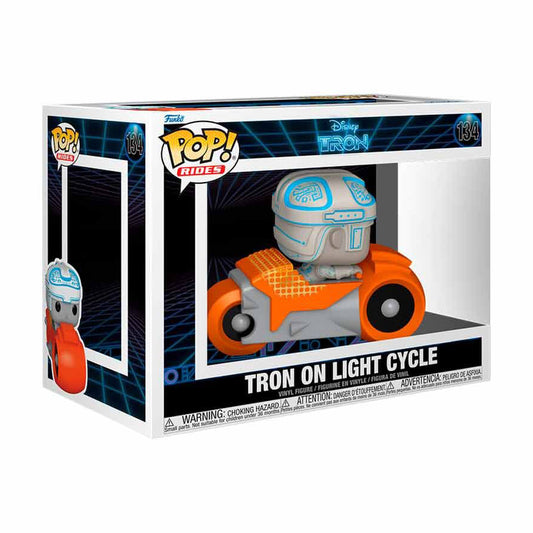 Funko Pop Rides Tron On Light Cicle Disney #134