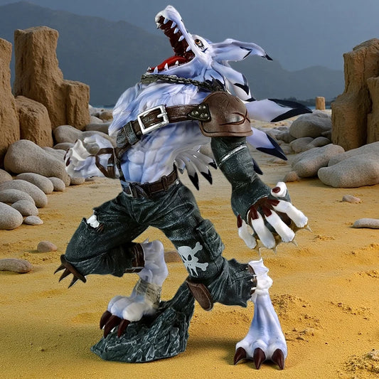 Figura Digimon Were Garurumon Hound AN Studio PVC - Digimon