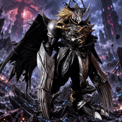 Digimon Digital Monsters Black War Greymon PVC