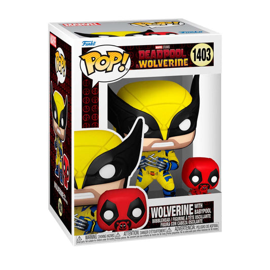 Funko Pop Wolverine With Deadpool #1403