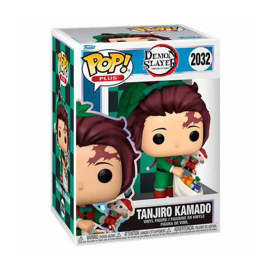 Funko Pop Plus Tanjiro Kamado Christmas Holiday Demon Slayer #2032