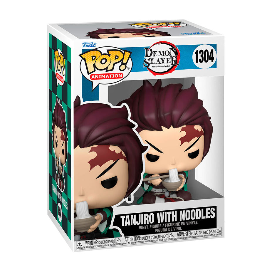 Funko Pop Tanjiro With Noodles Demon Slayer #1304