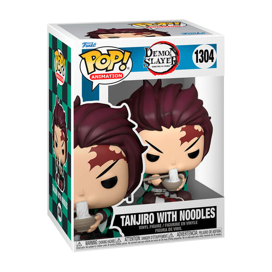 Funko Pop Tanjiro With Noodles Demon Slayer #1304