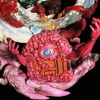 Tanjiro Kamado Dragón de Agua vs Hand Demon G5 Studio