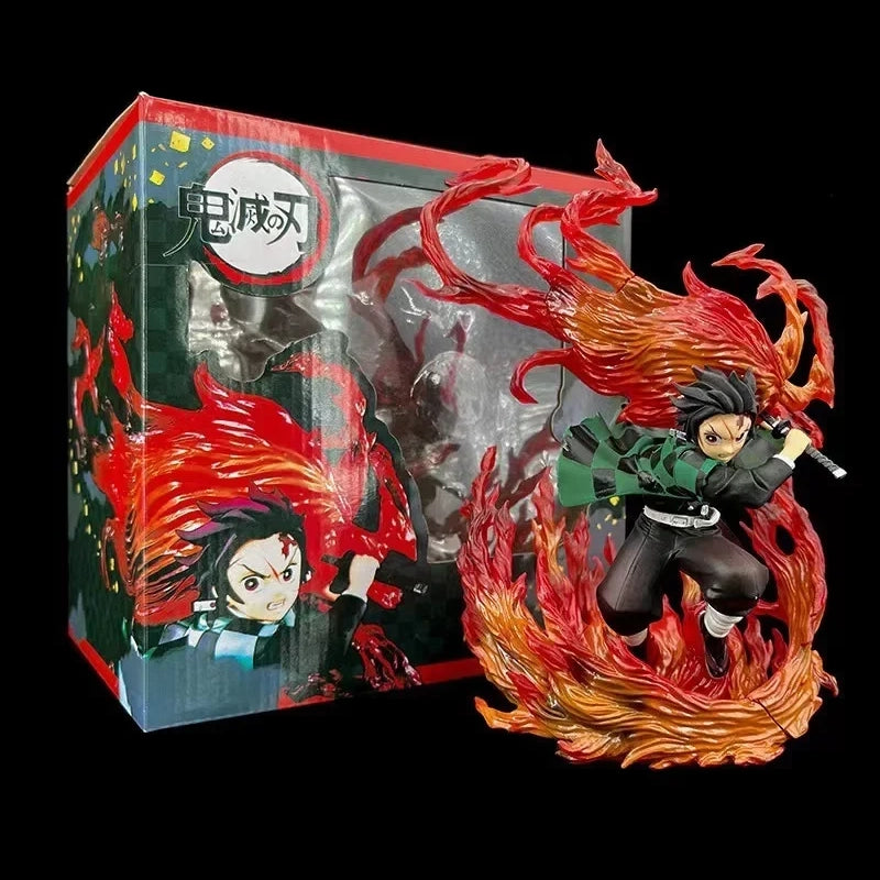 Tanjiro Kamado Hinokami Kagura Fire Breathing Attack