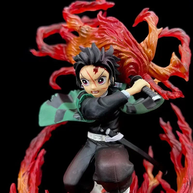 Tanjiro Kamado Hinokami Kagura Fire Breathing Attack