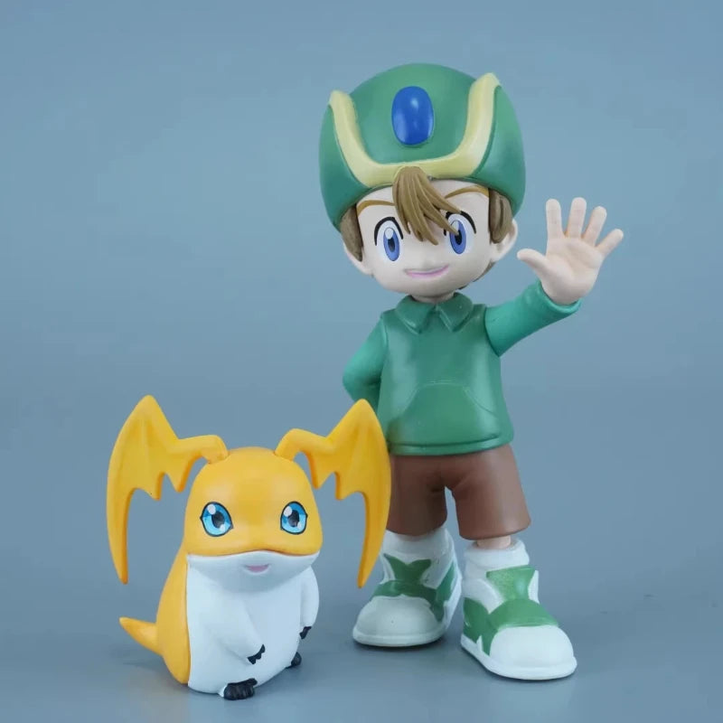 Set Figuras Digimon Adventure – Tai, Matt, T.K., Kari, Mimi, Joe, Sora, Izzy y Digimon Partners