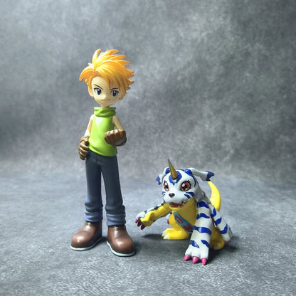 Set Figuras Digimon Adventure – Tai, Matt, T.K., Kari, Mimi, Joe, Sora, Izzy y Digimon Partners