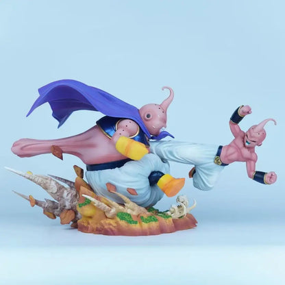 Dragon Ball Z Fat Buu vs Kid Buu Clouds Studio PVC