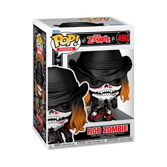Funko Pop Rocks Rob Zombie #490