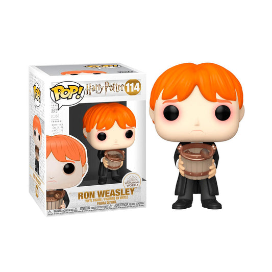 Funko Pop Ron Puking Slugs with Bucket Harry Potter #144