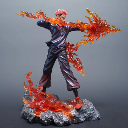 Yuji x Sukuna Cursed Flames Attack JZF Studio