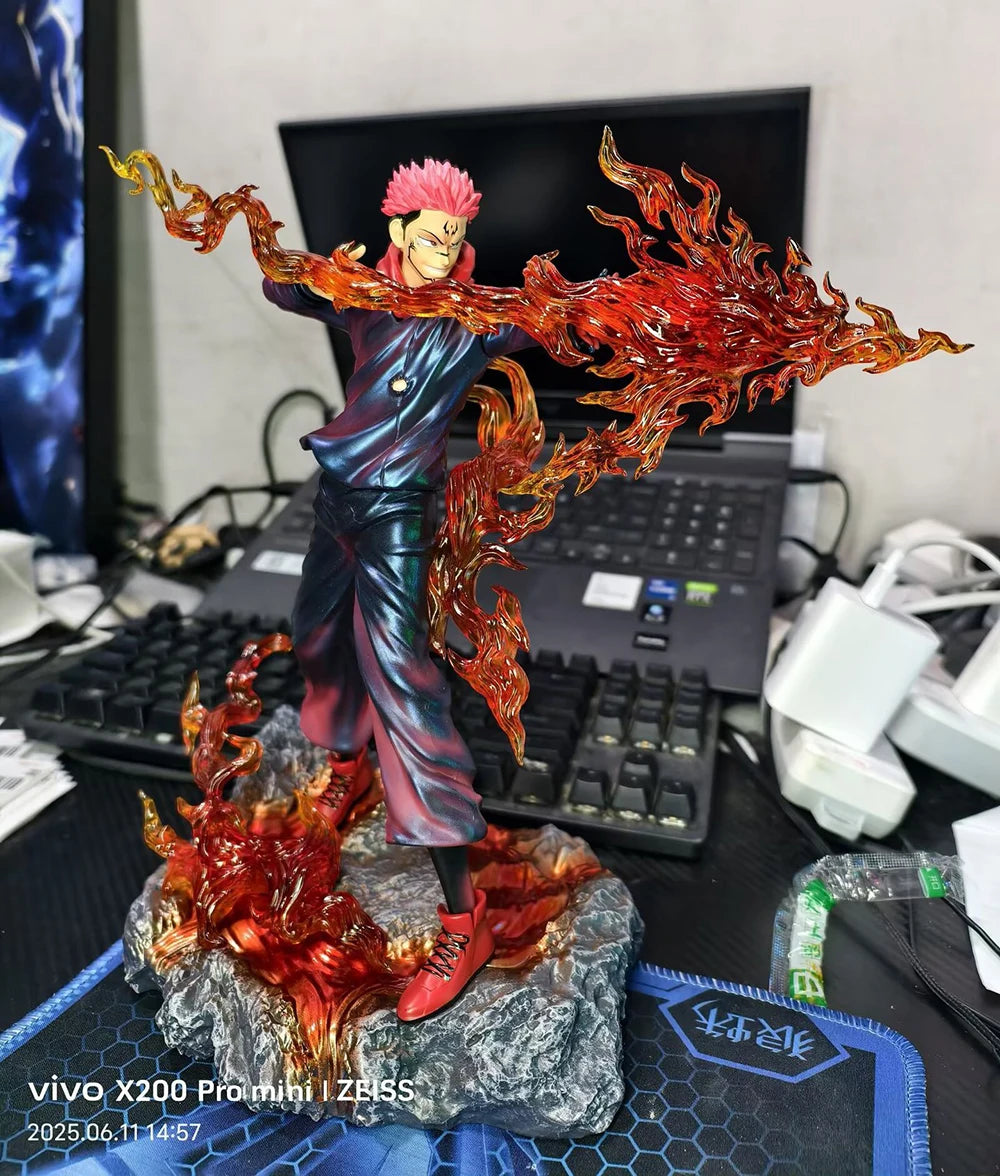 Yuji x Sukuna Cursed Flames Attack JZF Studio