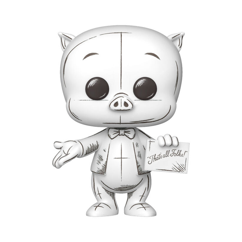 Funko Pop Sketch Porky Pig Looney Tunes #2012