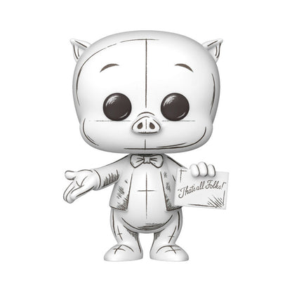 Funko Pop Sketch Porky Pig Looney Tunes #2012