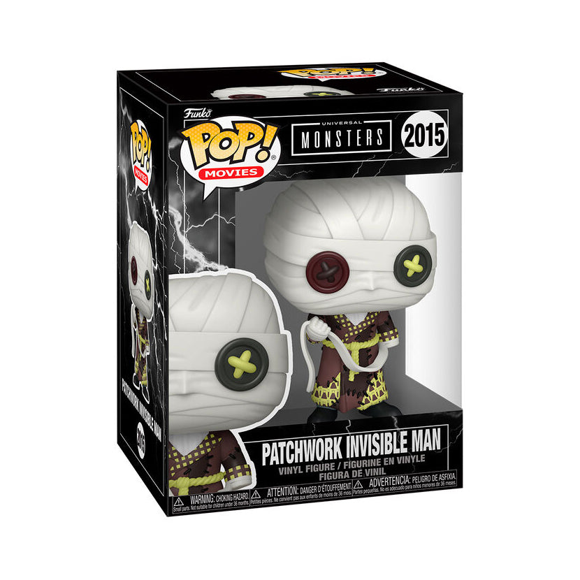 Funko Pop Universal Monsters Patchwork Invisible Man #2415