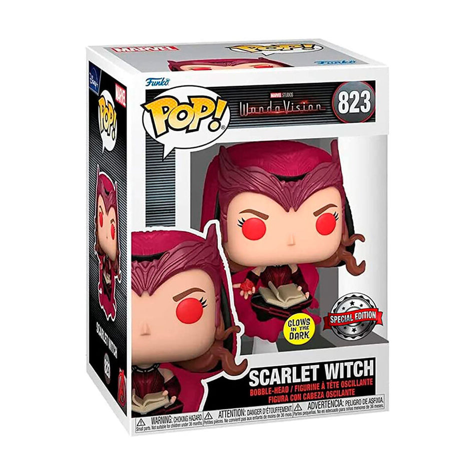 Funko Pop Scarlet Witch Exclusive Marvel Wanda Vision #823