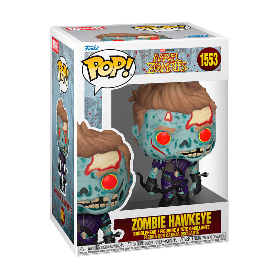 Funko Pop Marvel Zombies Zombie Hawkeye #1553