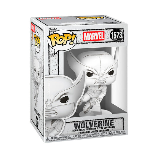 Funko Pop Marvel Sketch Wolverine #1573