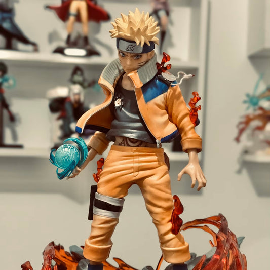 Figura Naruto Uzumaki Rasengan Stance ZH Studio PVC - Naruto