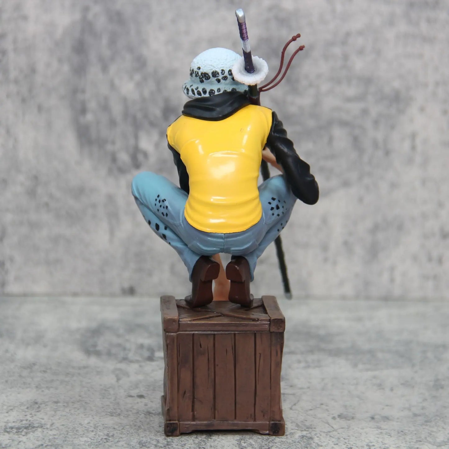 Trafalgar D. Water Law Squatting Pose DXF