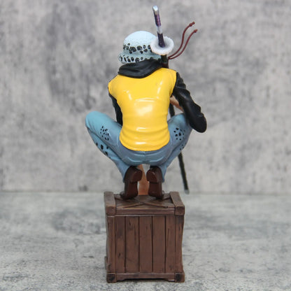 Trafalgar D. Water Law Squatting Pose DXF