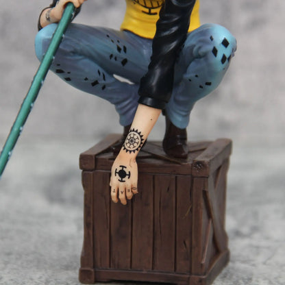 Trafalgar D. Water Law Squatting Pose DXF