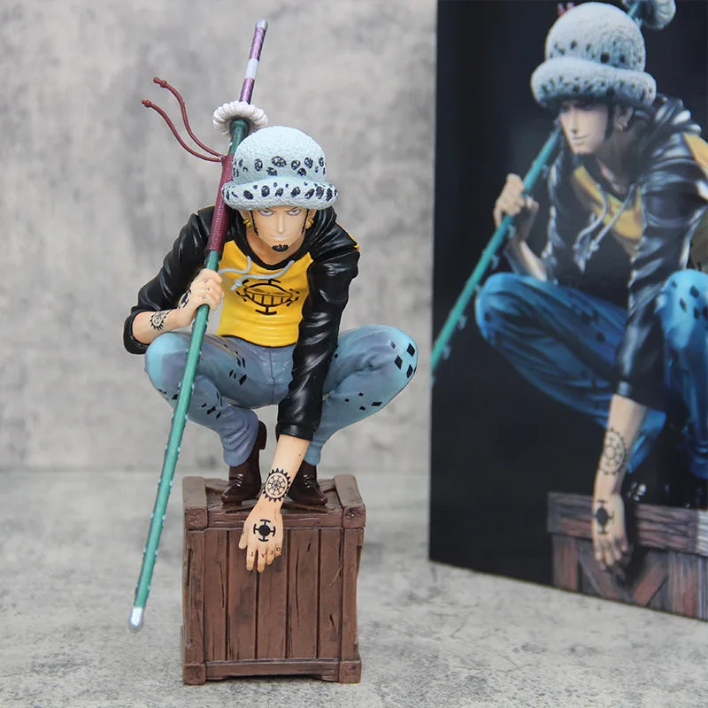 Trafalgar D. Water Law Squatting Pose DXF