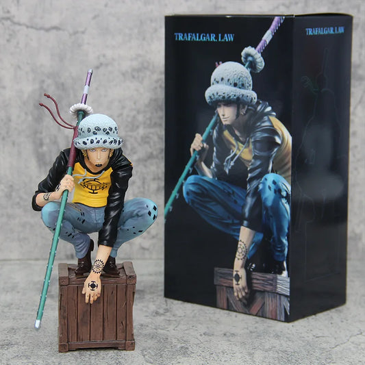 Trafalgar D. Water Law Squatting Pose DXF