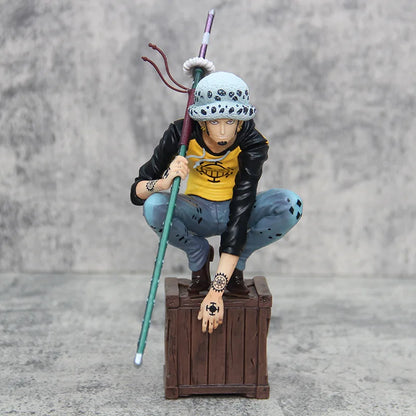 Trafalgar D. Water Law Squatting Pose DXF