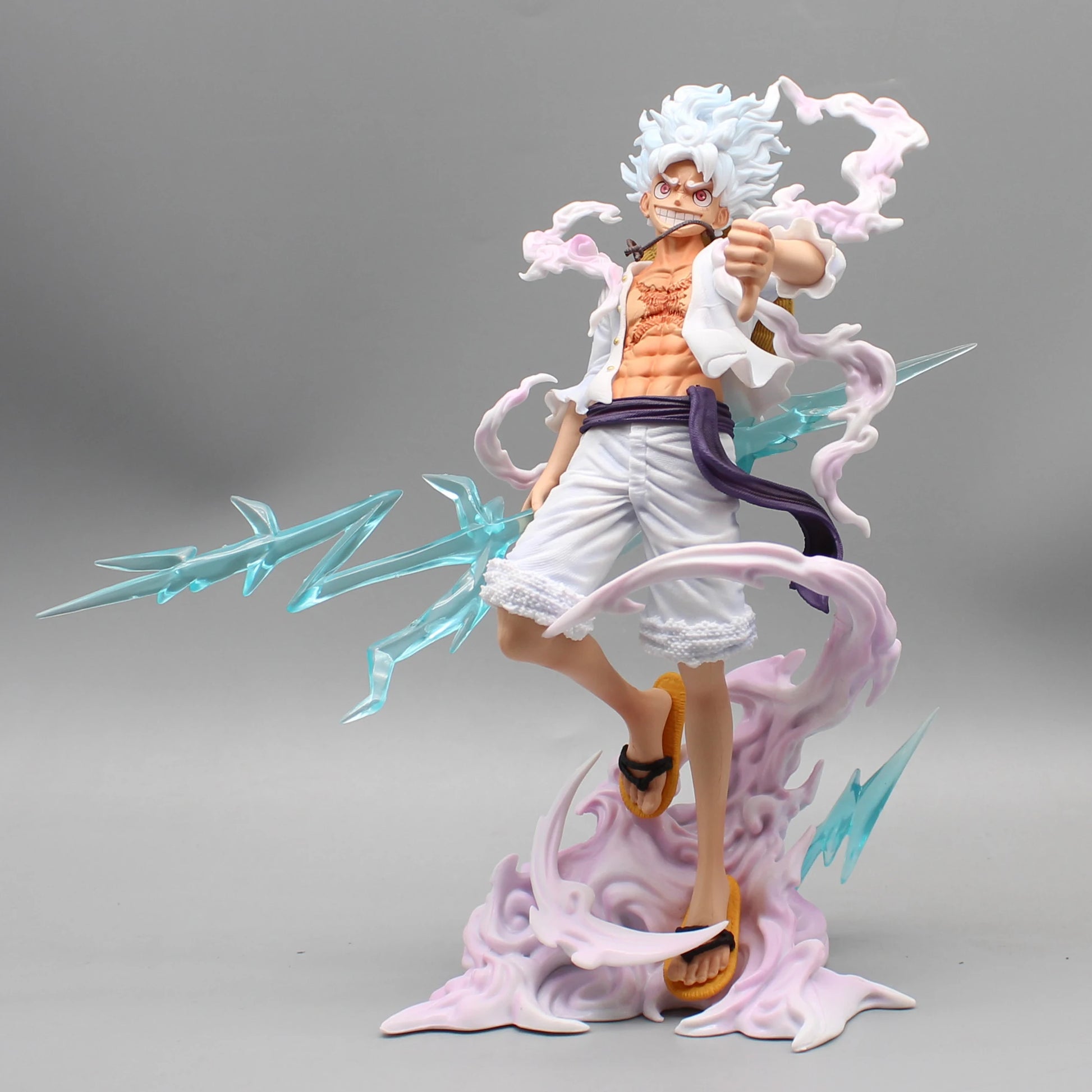 Figura Luffy Gear 5 Nika Lightning NY Studio PVC