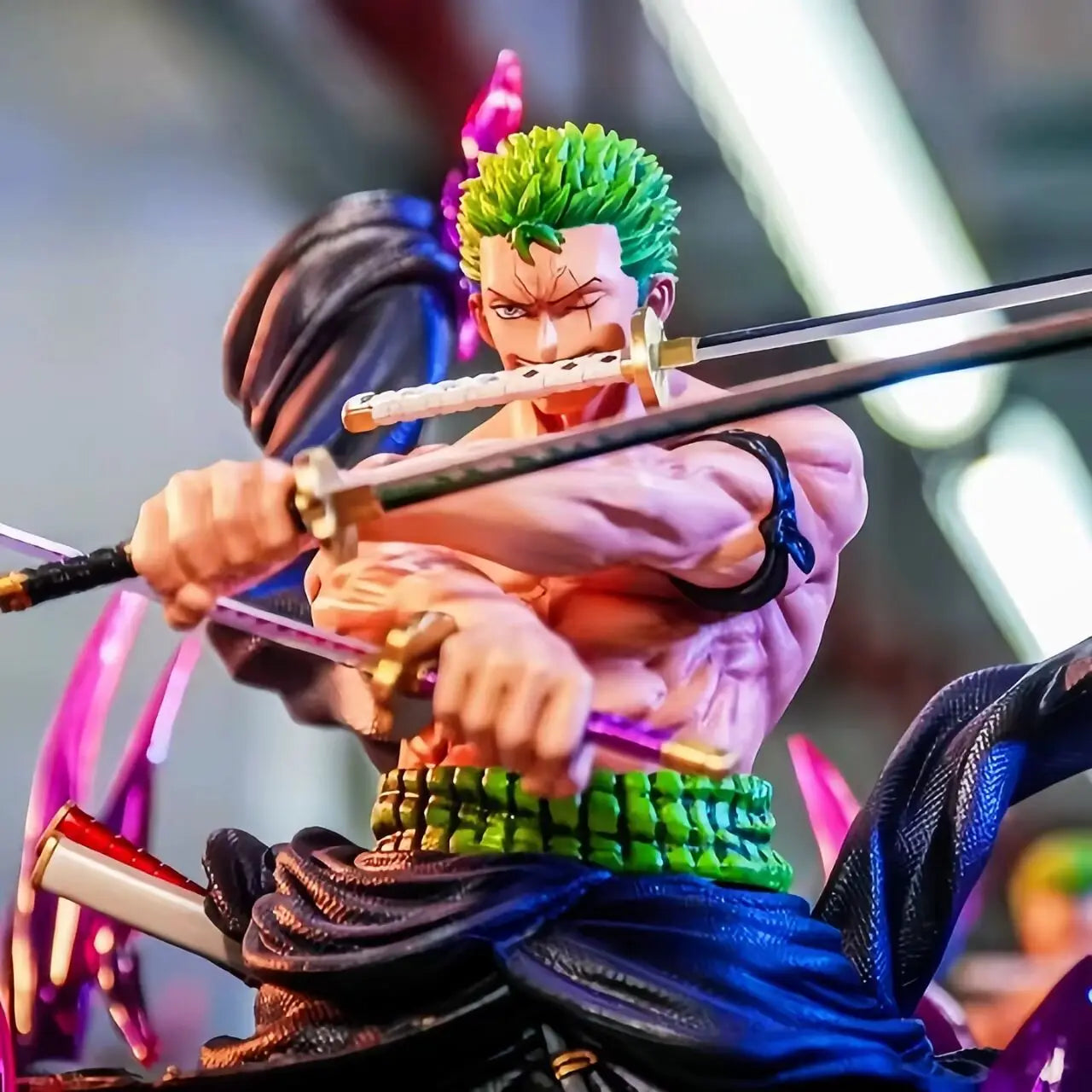 Zoro King of Hell Enma Flames JT Studio