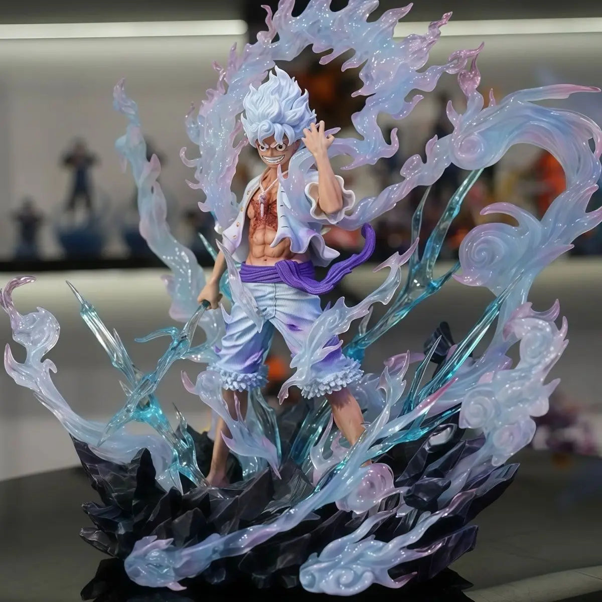 Luffy Gear 5 God Nika Aura - One Piece Figure