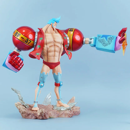 Franky Iron Man Cyborg Battle Pose One Piece LX Studio PVC