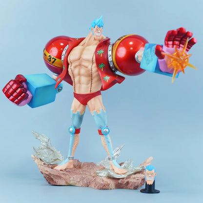 Franky Iron Man Cyborg Battle Pose One Piece LX Studio PVC