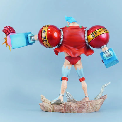 Franky Iron Man Cyborg Battle Pose One Piece LX Studio PVC