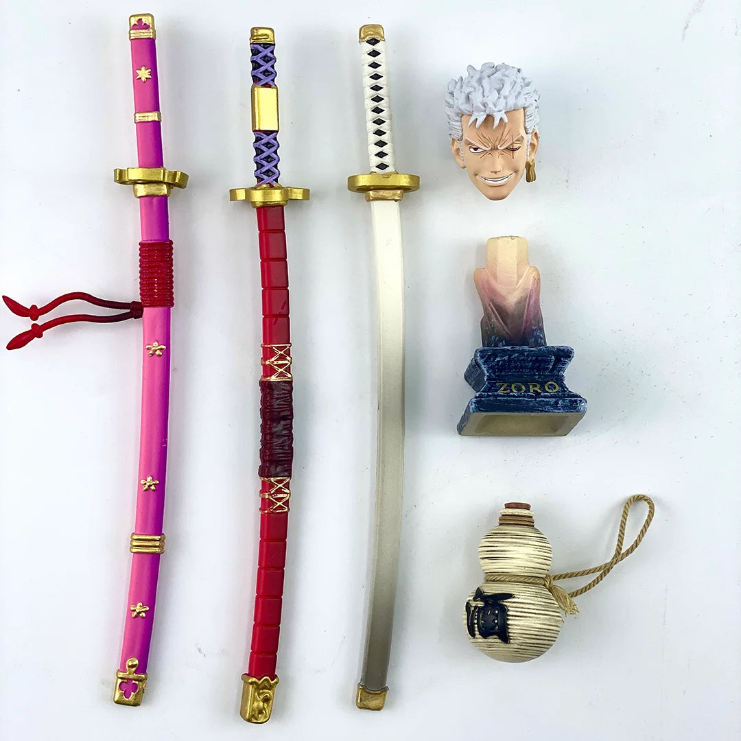 Roronoa Zoro Wano Samurái One Piece FIT Studio PVC
