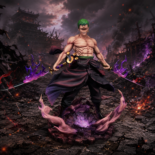 Figura Hell Lord Roronoa Zoro Goldmine Studio PVC - One Piece