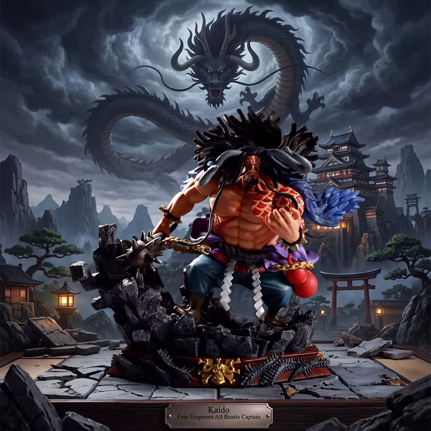 Kaido Four Emperors All Beasts Captain Black Studio