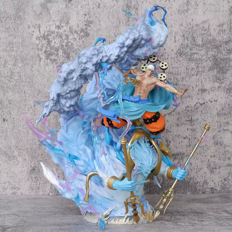 One Piece Neo-DX God Enel Battle LS Studio PVC