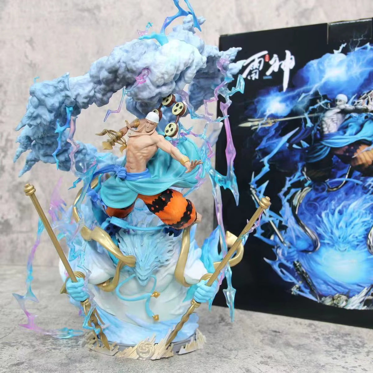 One Piece Neo-DX God Enel Battle LS Studio PVC