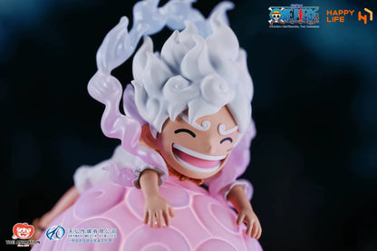 Luffy Gear 5 Nika Devil Fruit LED Night Light Happy Life Studio