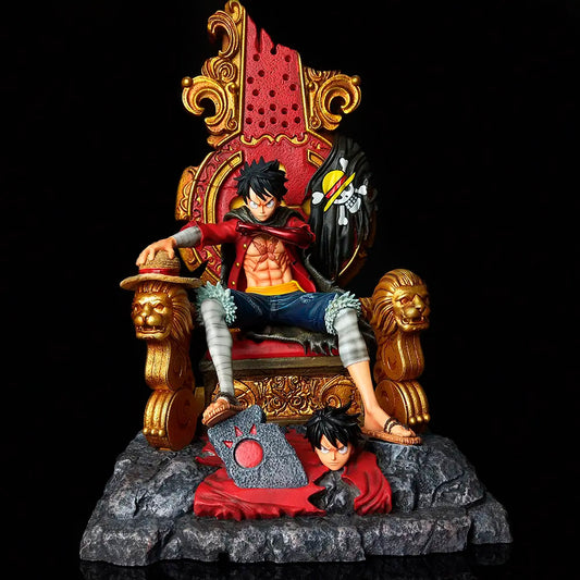 Luffy Throne Pirate King Haki