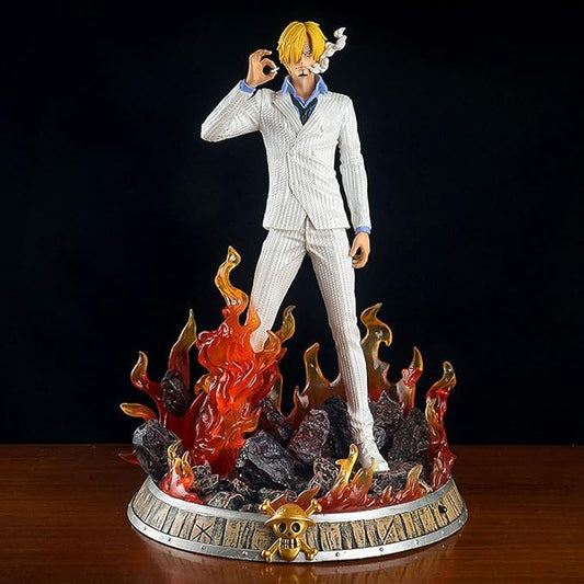 Vinsmoke Sanji Smoking White Suit