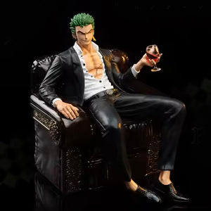 Figura Roronoa Zoro con copa de sake - One Piece