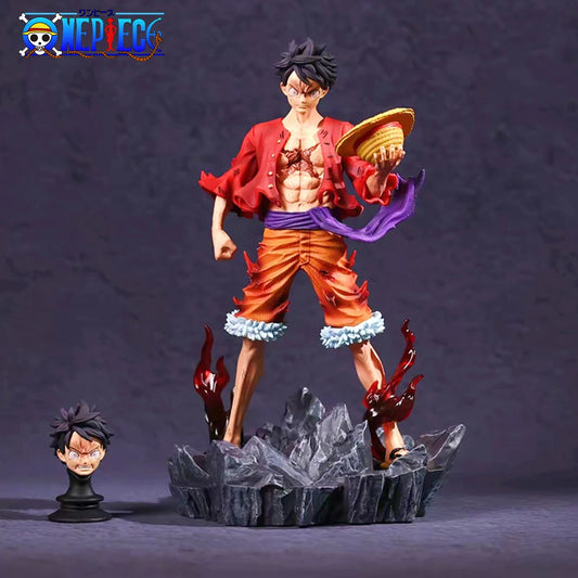 Figura Monkey D. Luffy Haki Wano Final Battle GK - One Piece
