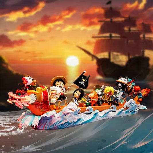 Tripulación Sombrero de Paja Wano Dragon Boat GK
