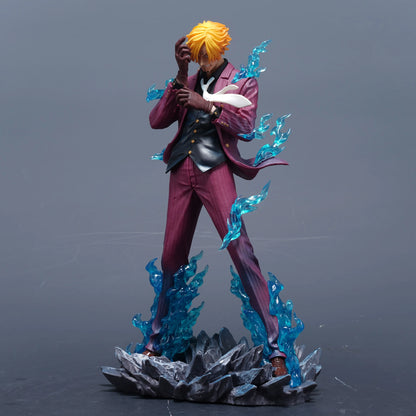Vinsmoke Sanji Sanji Ifrit Jambe Blue Fire TH Studio PVC