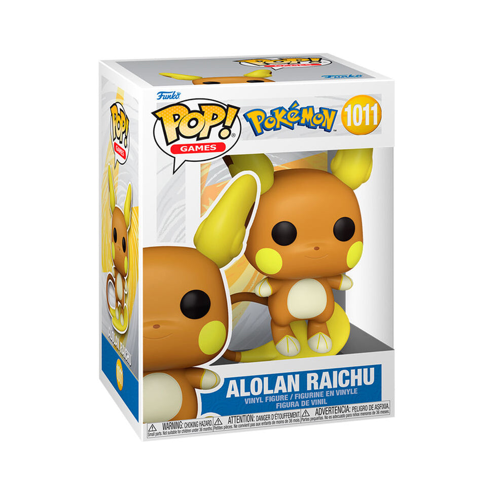 Funko Pop Alolan Raichu Pokemon #1011
