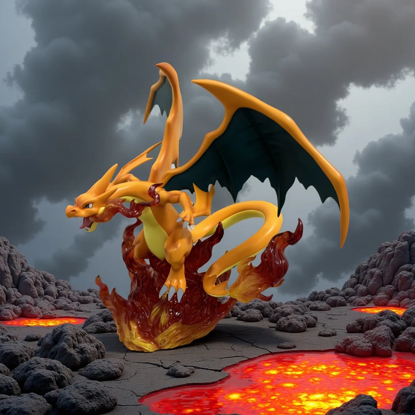 Pokemon Mega Charizard ZR Studio
